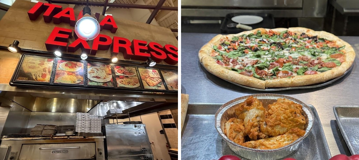 Italia Express Menu